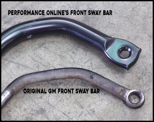 Camaro sway clearance bar